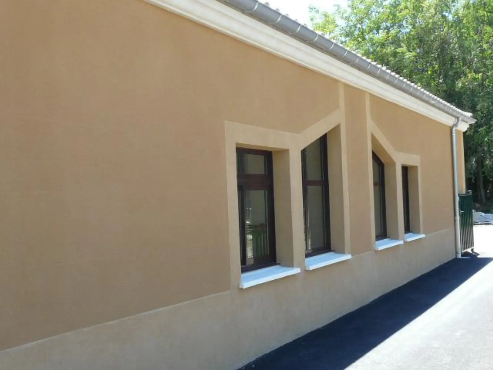 Enduit décoratif de façade