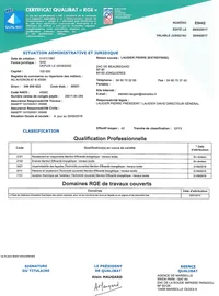 Qualibat RGE