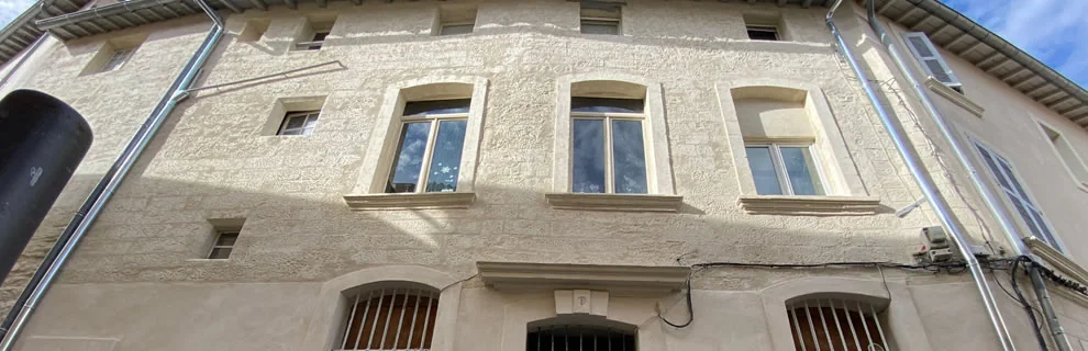 Peinture façade bâtiment collectif