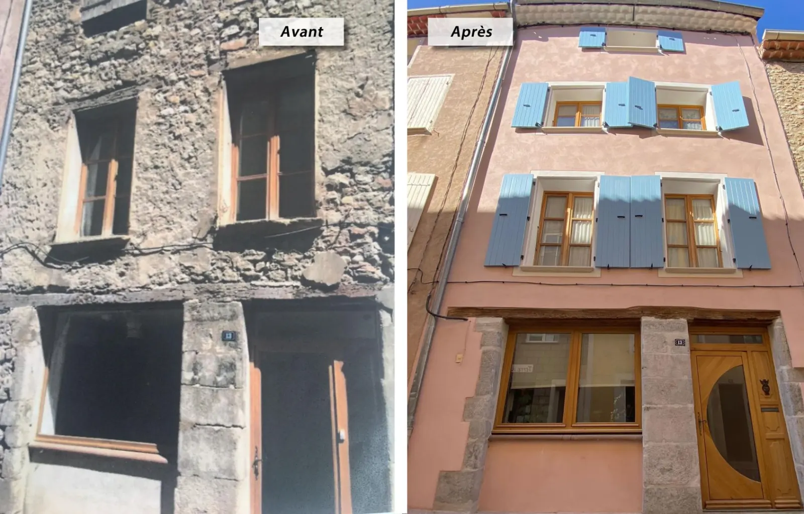 Chantier de rénovation à Buis-les-Baronnies