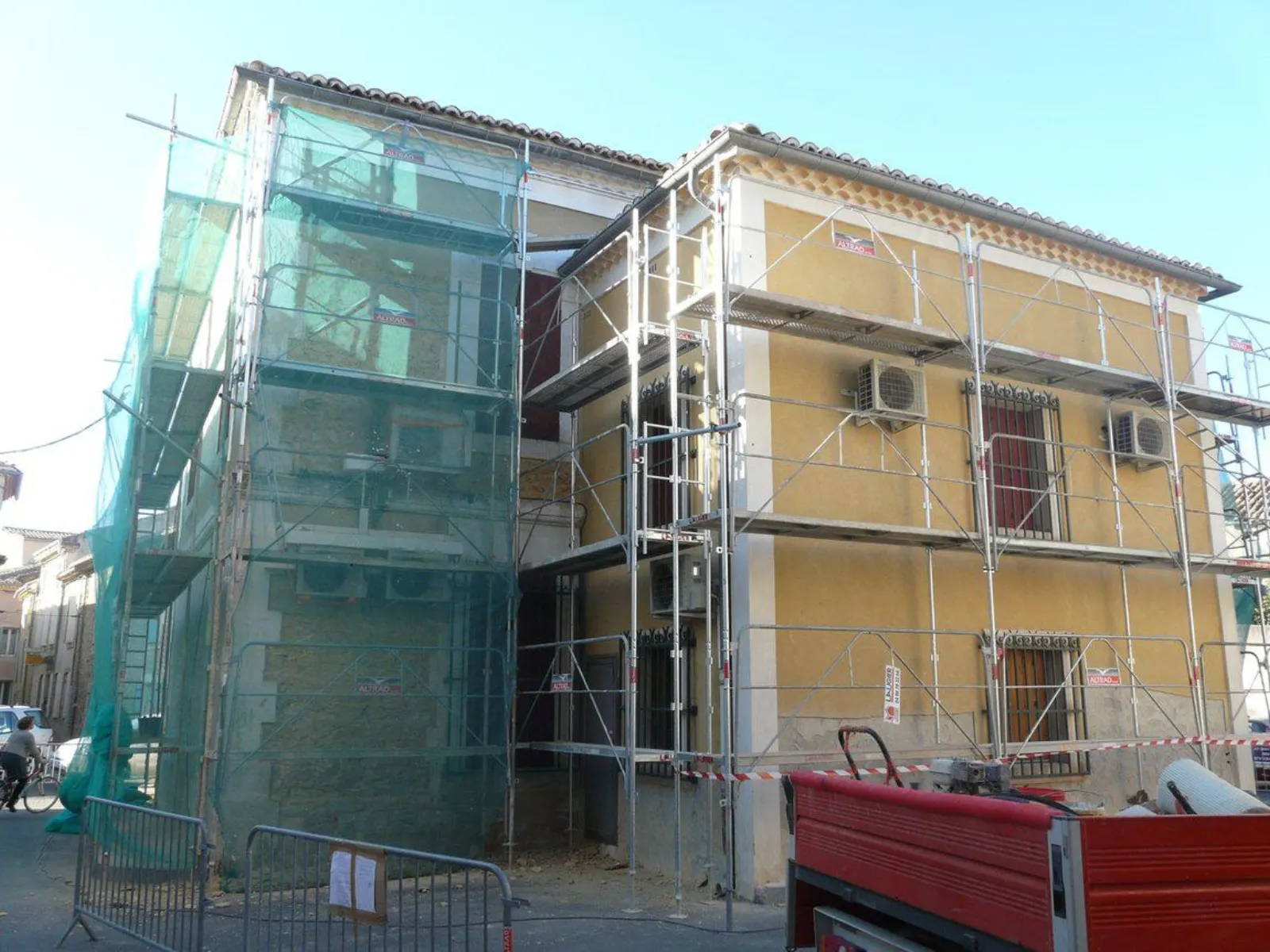 Restauration de façade en pierre, Vaucluse
