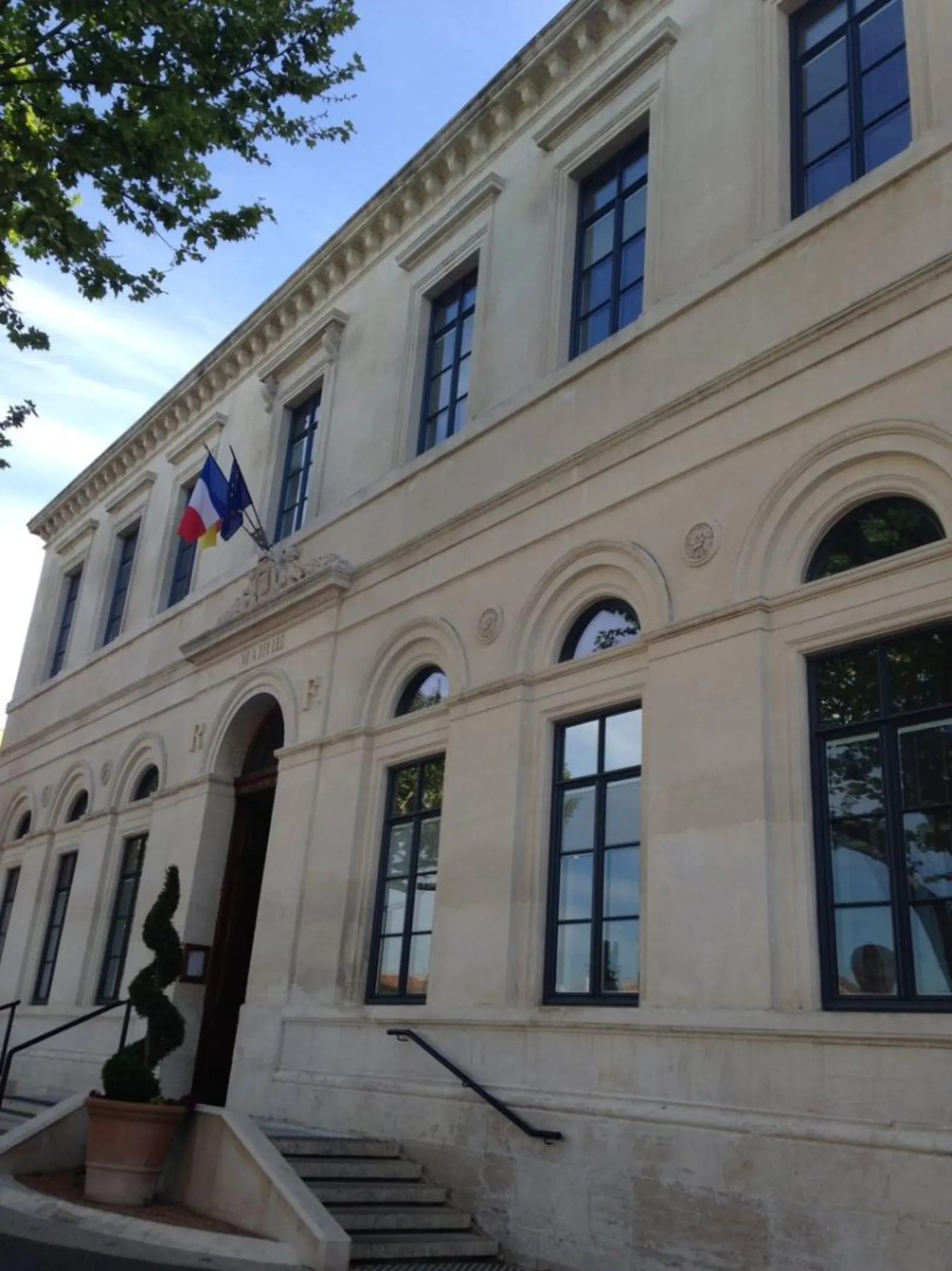 Rénovation de mairie, Entreprise Pierre Laugier