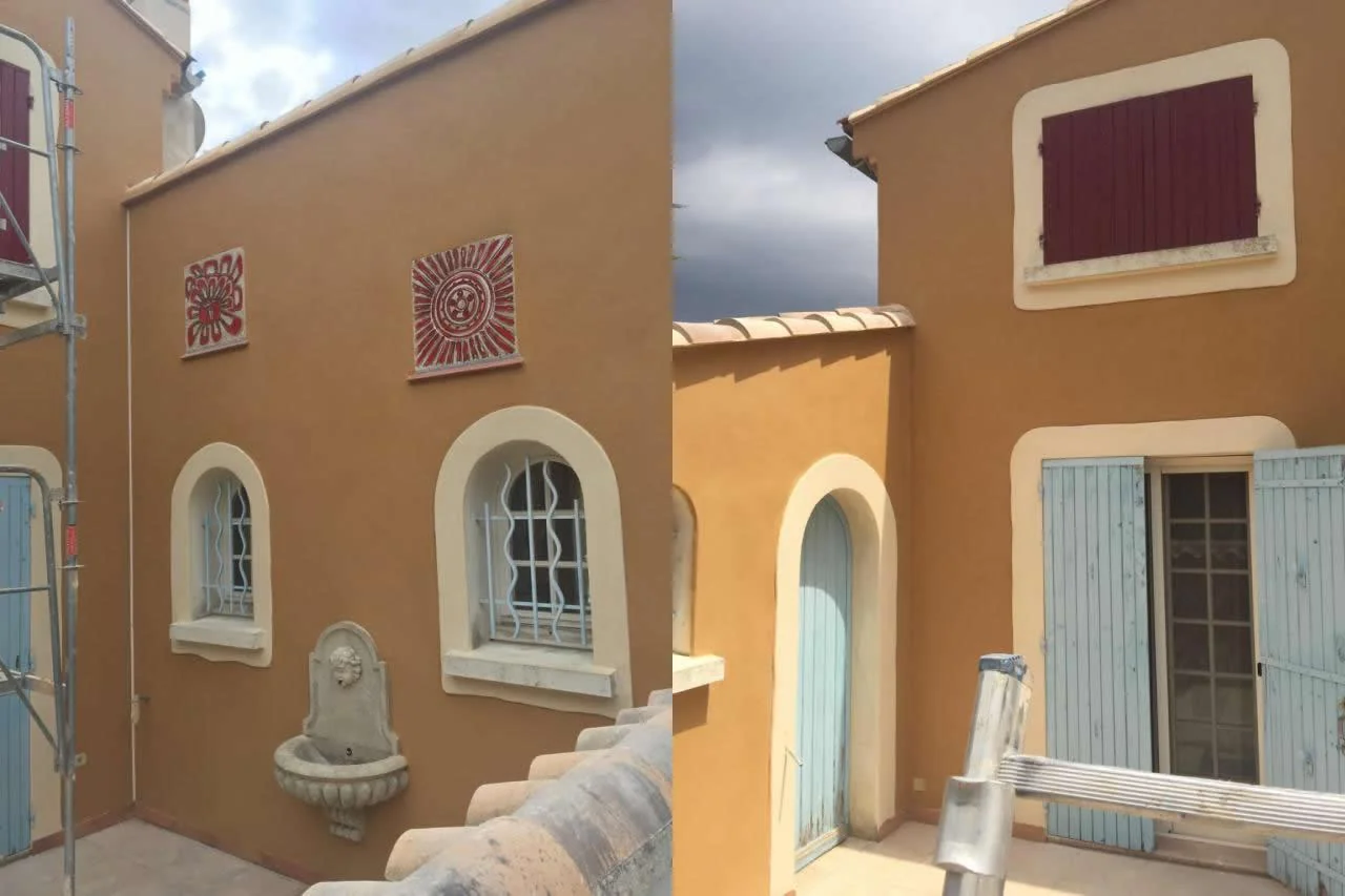 Travaux nettoyage façade