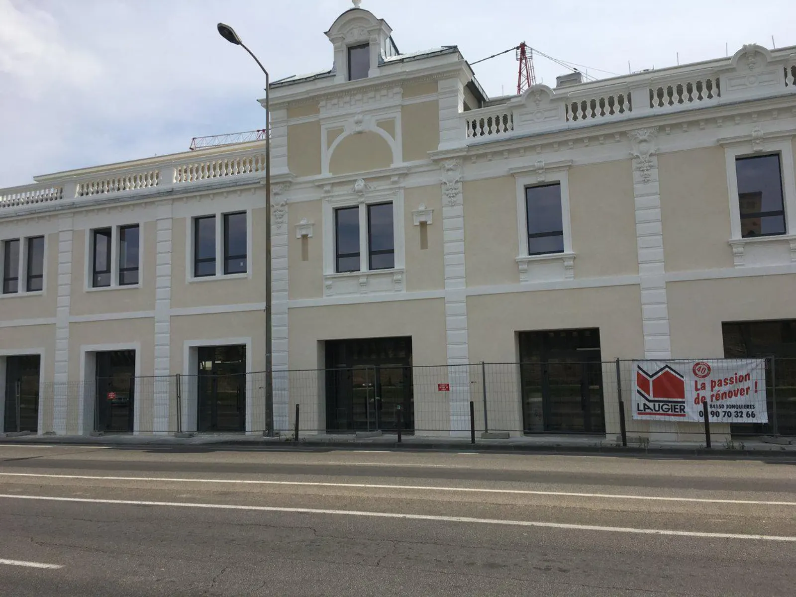 Chantier de façade en Vaucluse