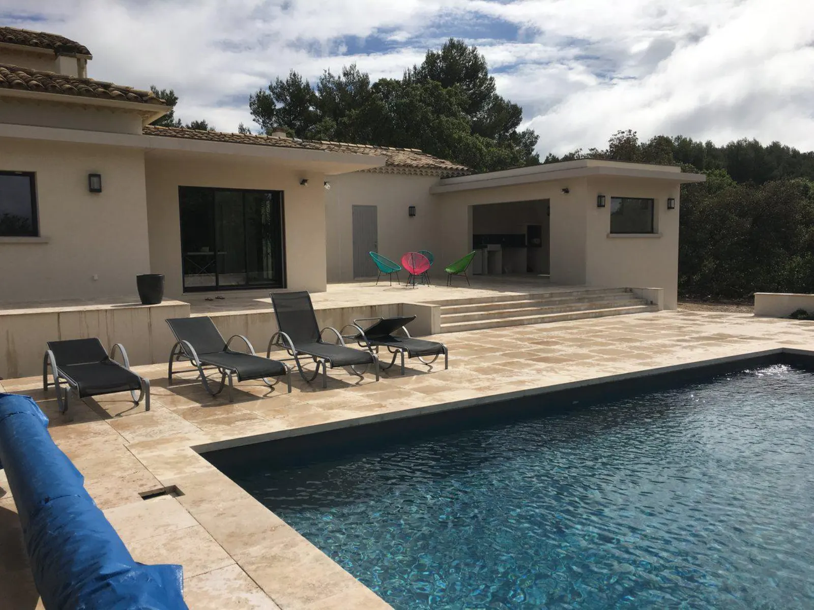 Chantier de façade en Vaucluse