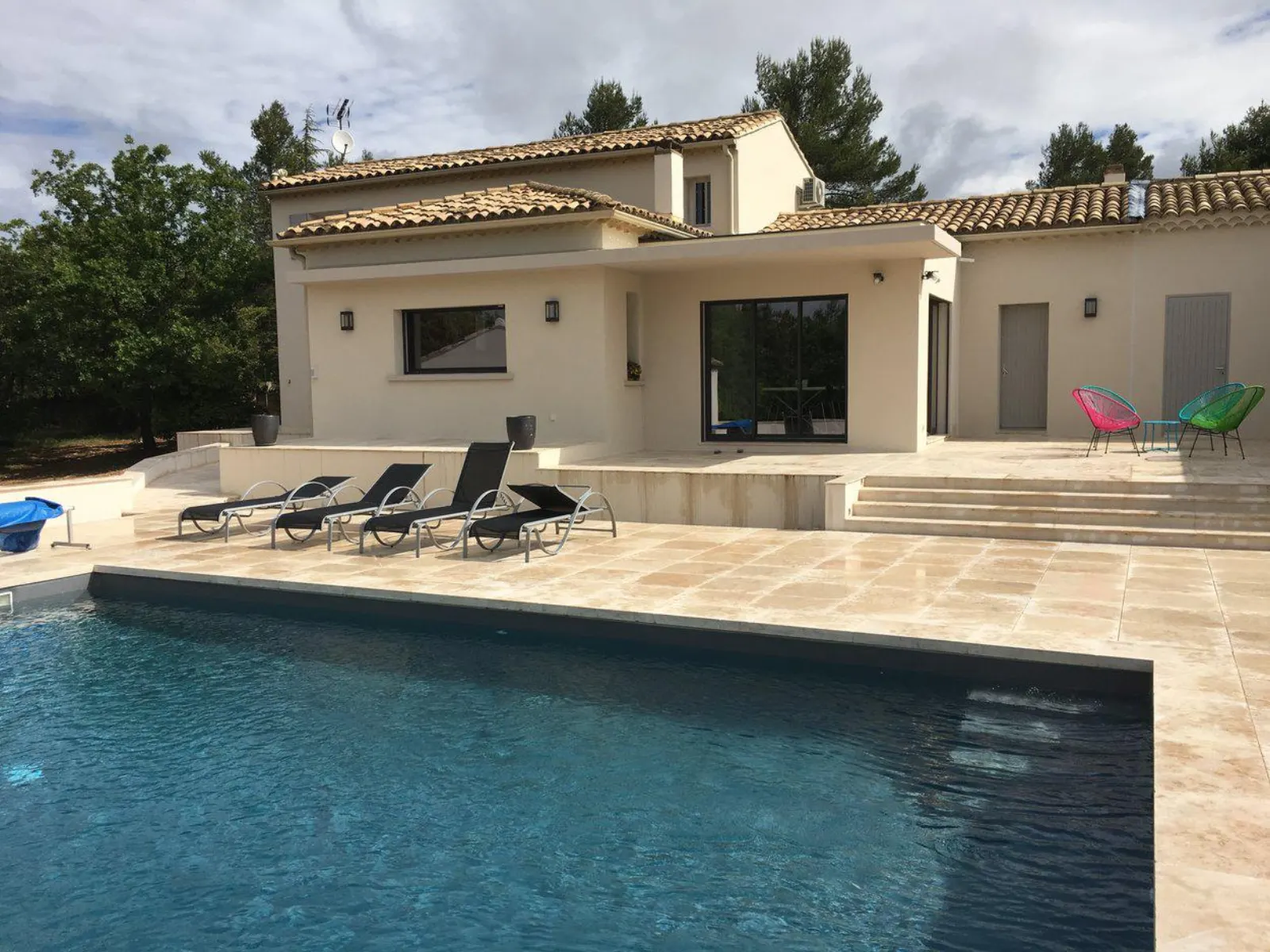 Chantier de façade en Vaucluse